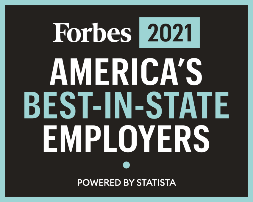 Forbes 2021 Best in State Employers
